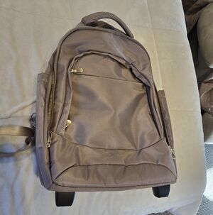 Stylish Tan Backpack for Traveling
